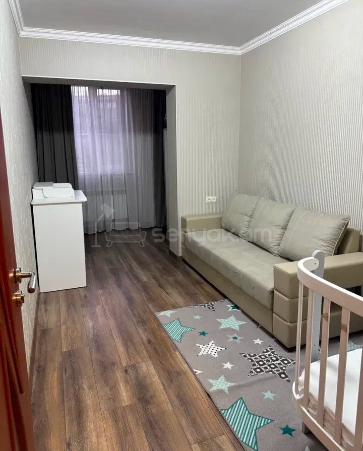 3 Սենյականոց Բնակարան Նորակառույցում, 115քմ, 2/15 հարկ, Կապիտալ Վերանորոգված