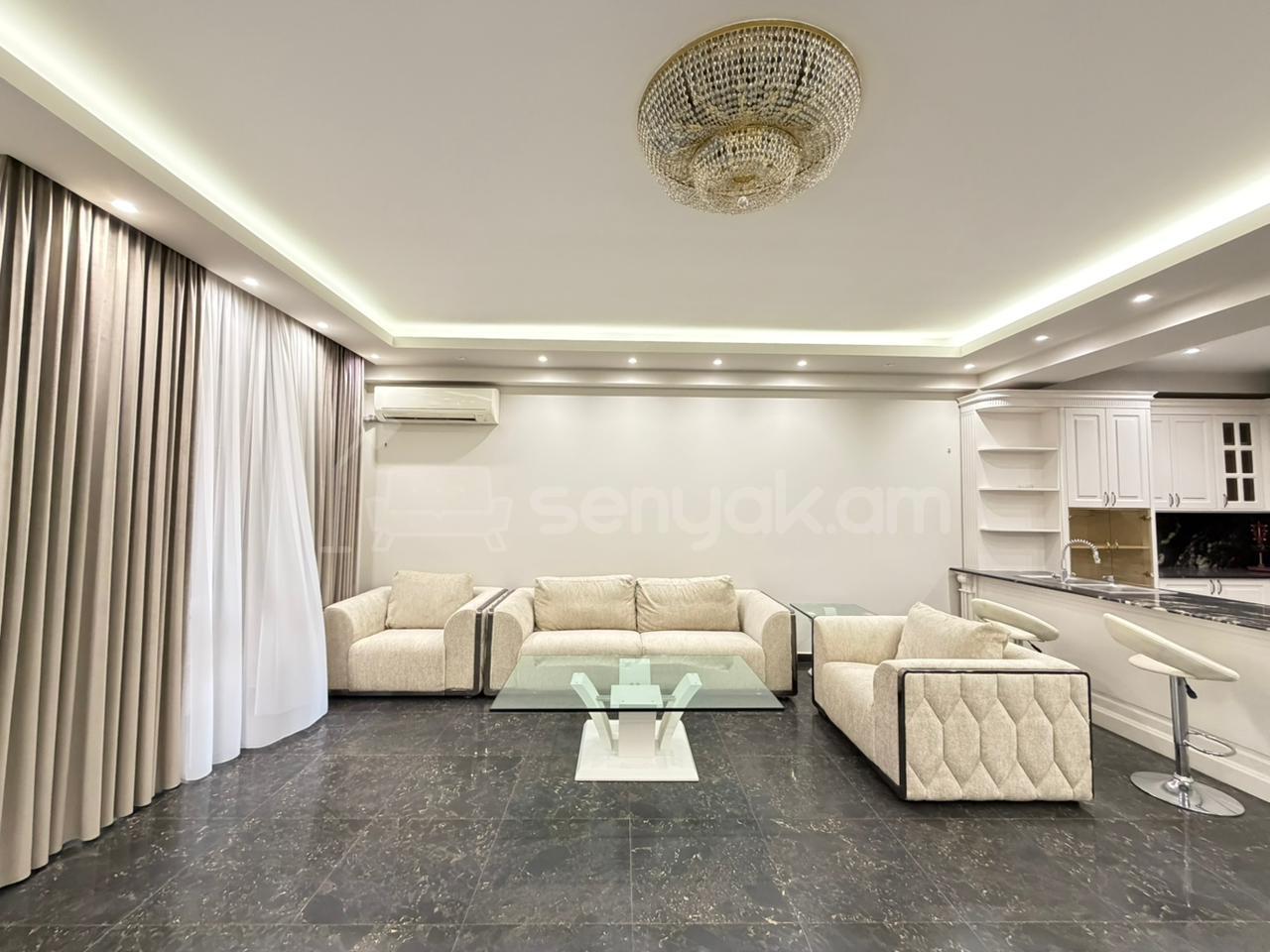 3 Սենյականոց Բնակարան Նորակառույցում, 132քմ, 8/14 հարկ, Դիզայներական Վերանորոգված, Կահավորված, Արևկող