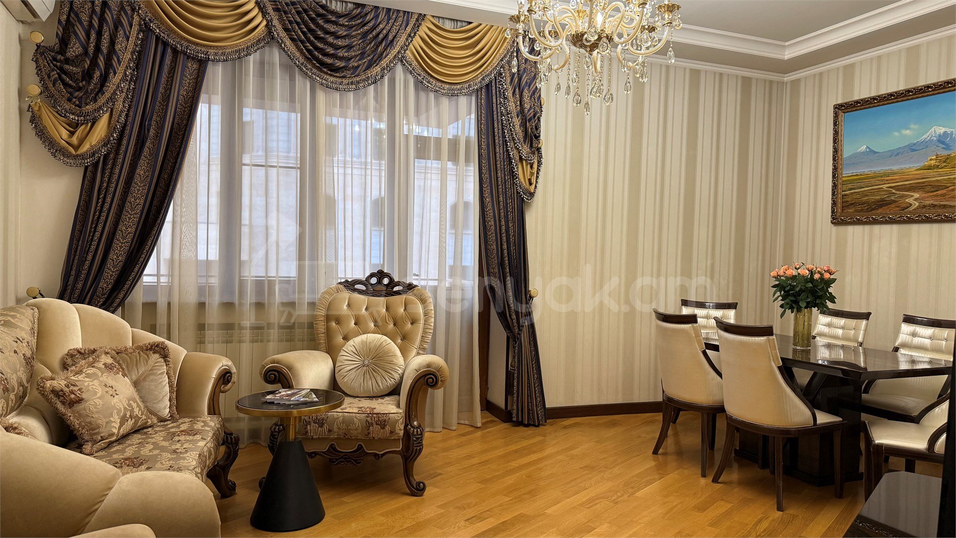 3 Սենյականոց Բնակարան Նորակառույցում, 97քմ, 4/13 հարկ, Կապիտալ Վերանորոգված