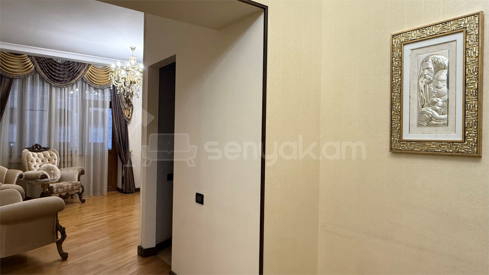 3 Սենյականոց Բնակարան Նորակառույցում, 97քմ, 4/13 հարկ, Կապիտալ Վերանորոգված