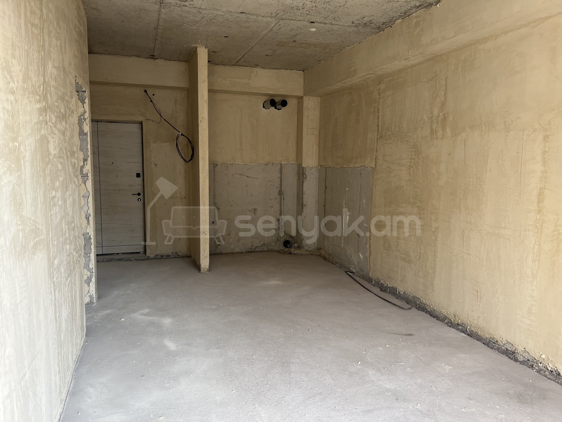 2 Սենյականոց Բնակարան Նորակառույցում, 49քմ, 11/14 հարկ, Զրոյական Վիճակում