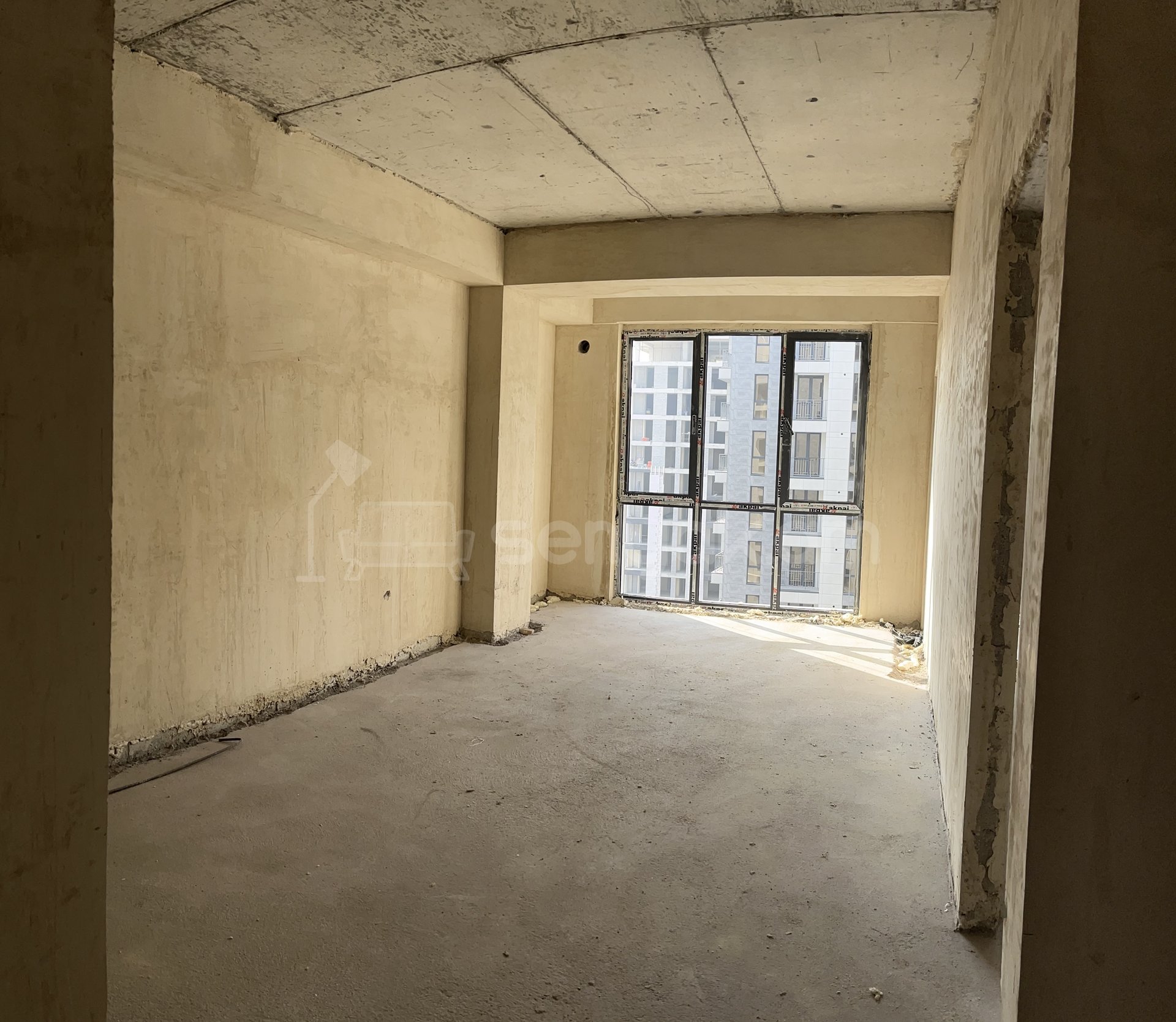 2 Սենյականոց Բնակարան Նորակառույցում, 49քմ, 11/14 հարկ, Զրոյական Վիճակում