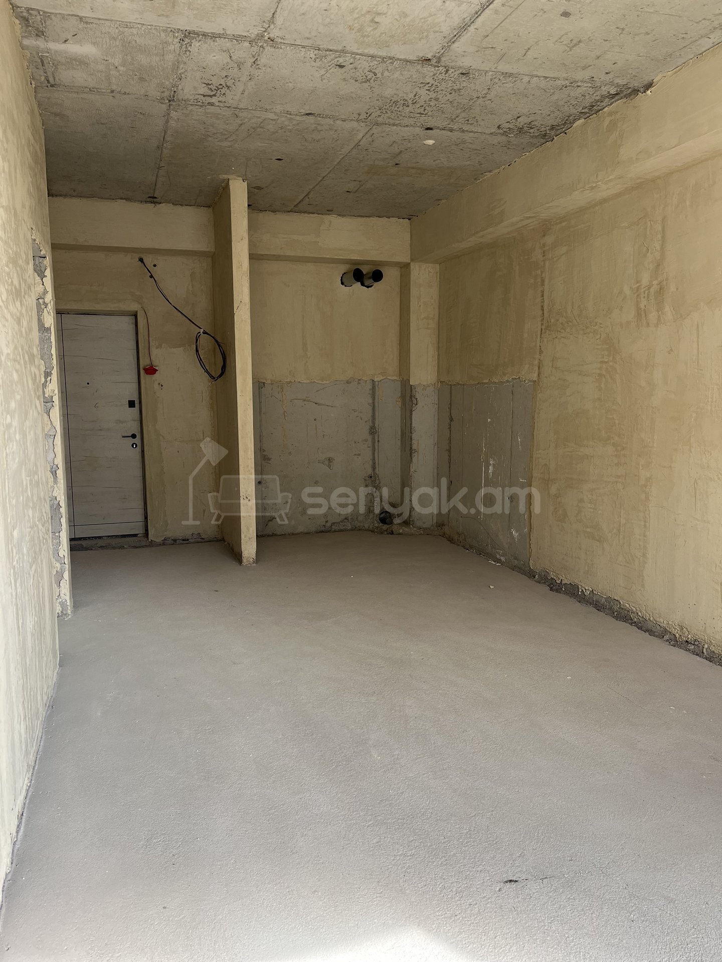 2 Սենյականոց Բնակարան Նորակառույցում, 49քմ, 11/14 հարկ, Զրոյական Վիճակում