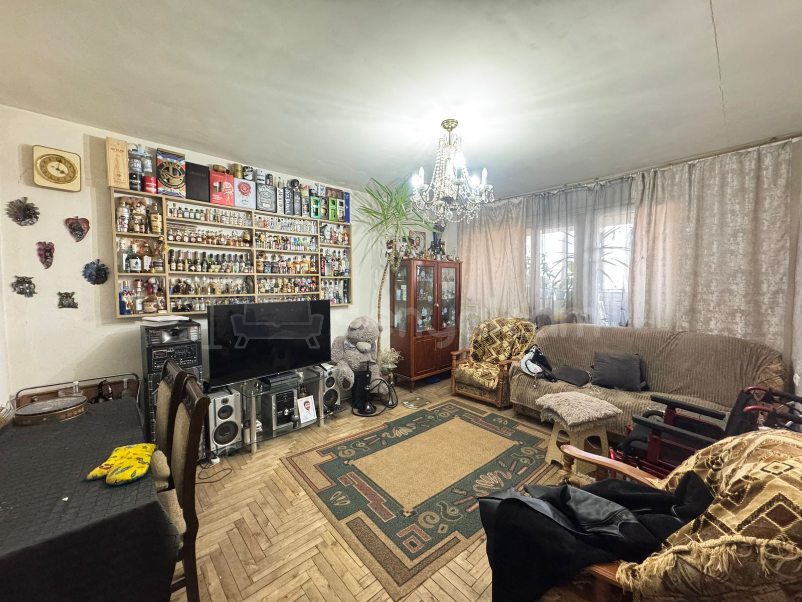 2 Սենյականոց Բնակարան, 63քմ, 9/9 հարկ, Պետական Վիճակում