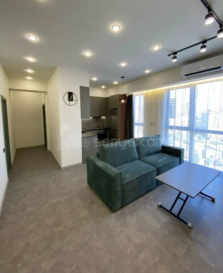 2 Սենյականոց Բնակարան Նորակառույցում, 67քմ, 14/16 հարկ, Կապիտալ Վերանորոգված