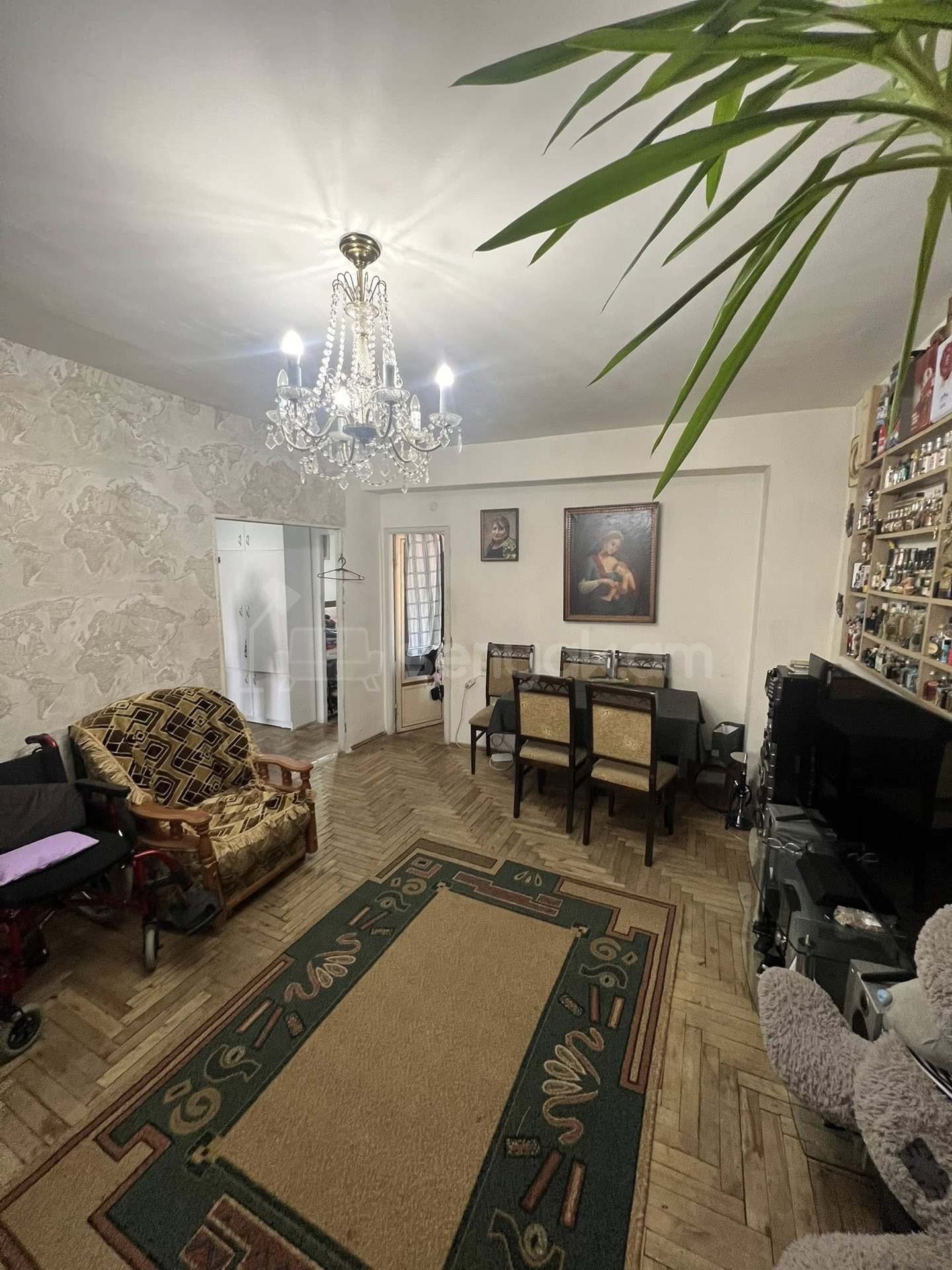 3 Սենյականոց Բնակարան, 63քմ, 9/9 հարկ, Պետական Վիճակում