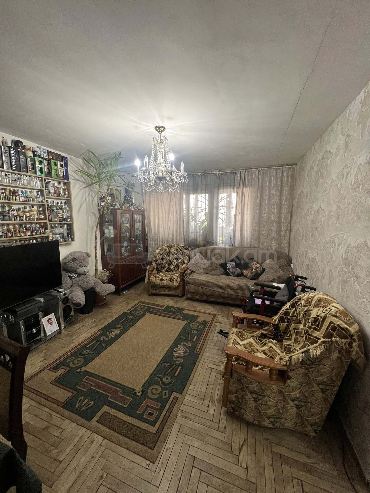 3 Սենյականոց Բնակարան, 63քմ, 9/9 հարկ, Պետական Վիճակում