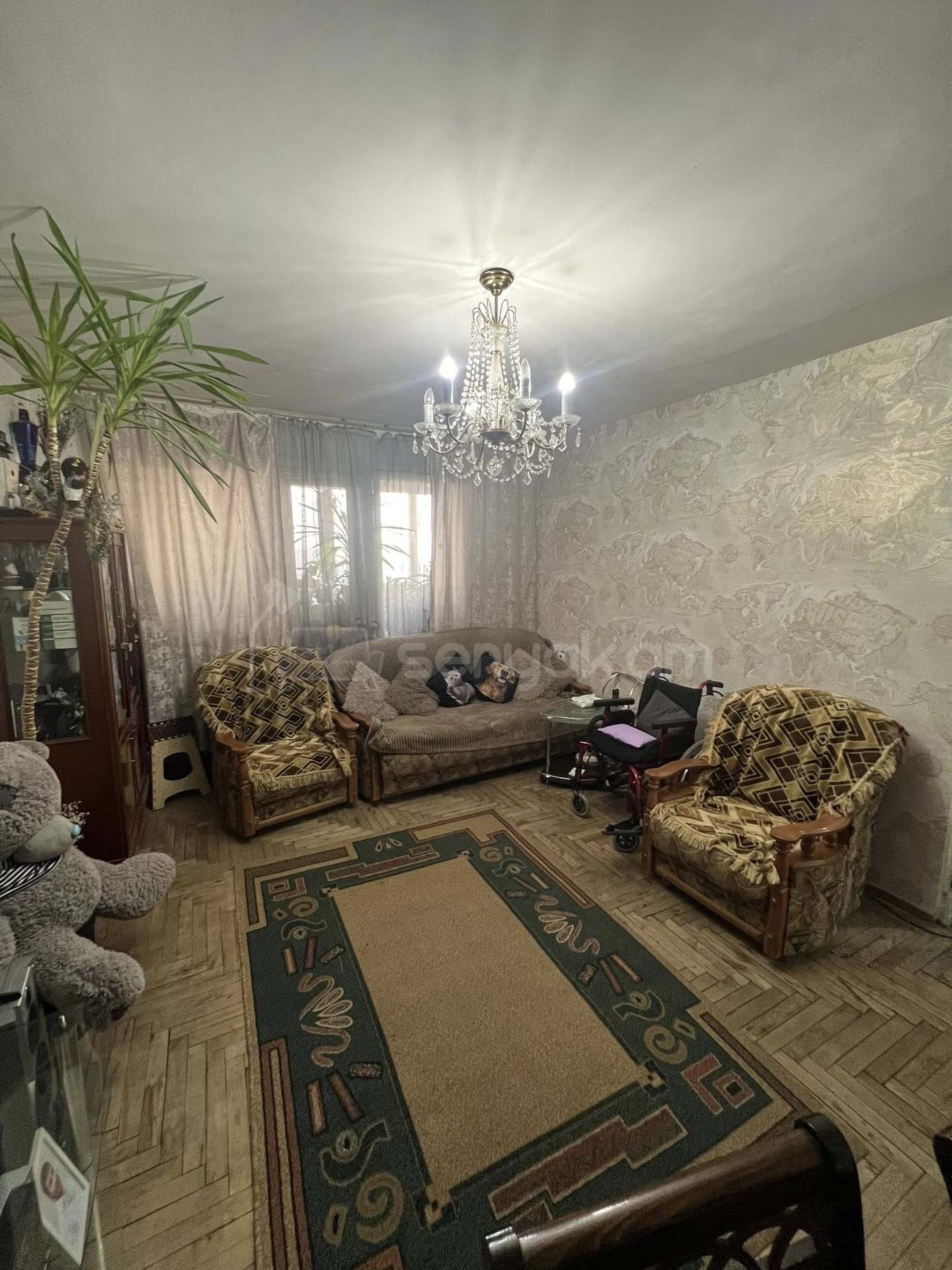 3 Սենյականոց Բնակարան, 63քմ, 9/9 հարկ, Պետական Վիճակում