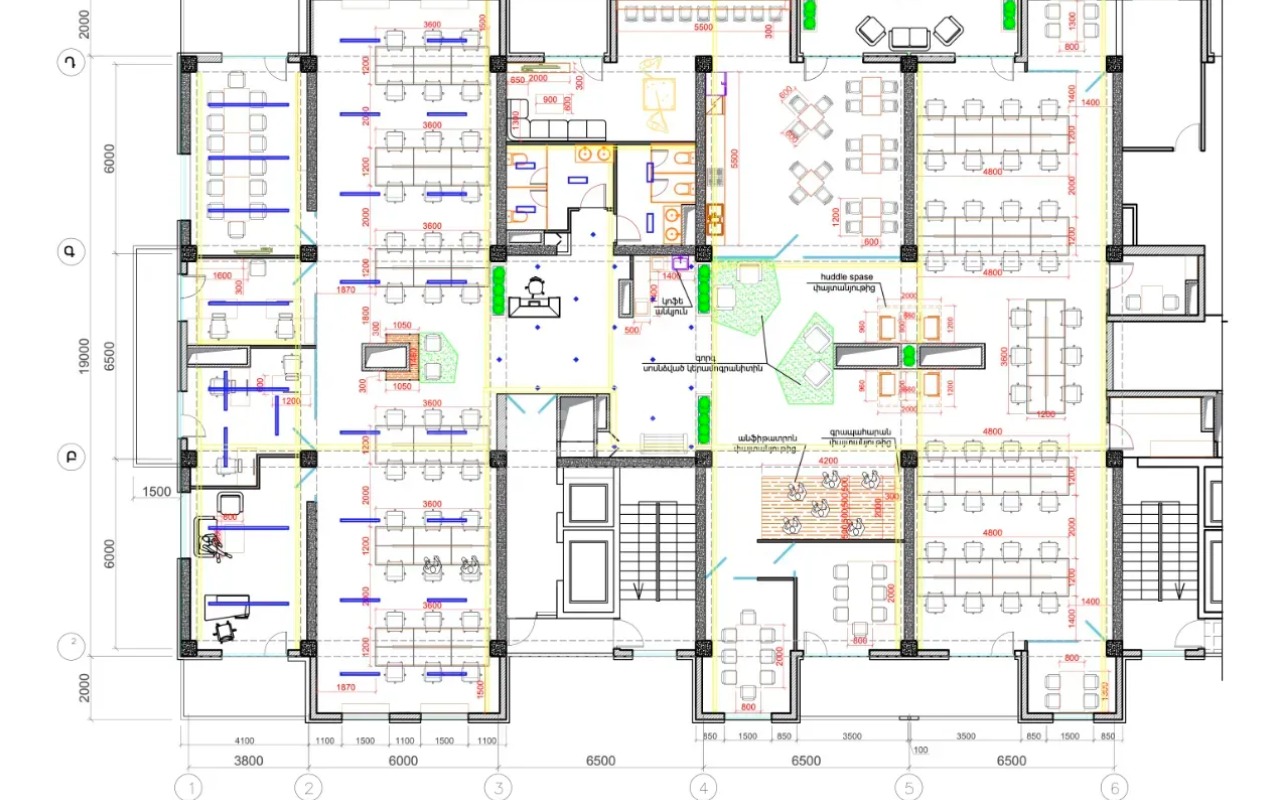 Նորակառույց Օֆիսային Տարածք, 580քմ