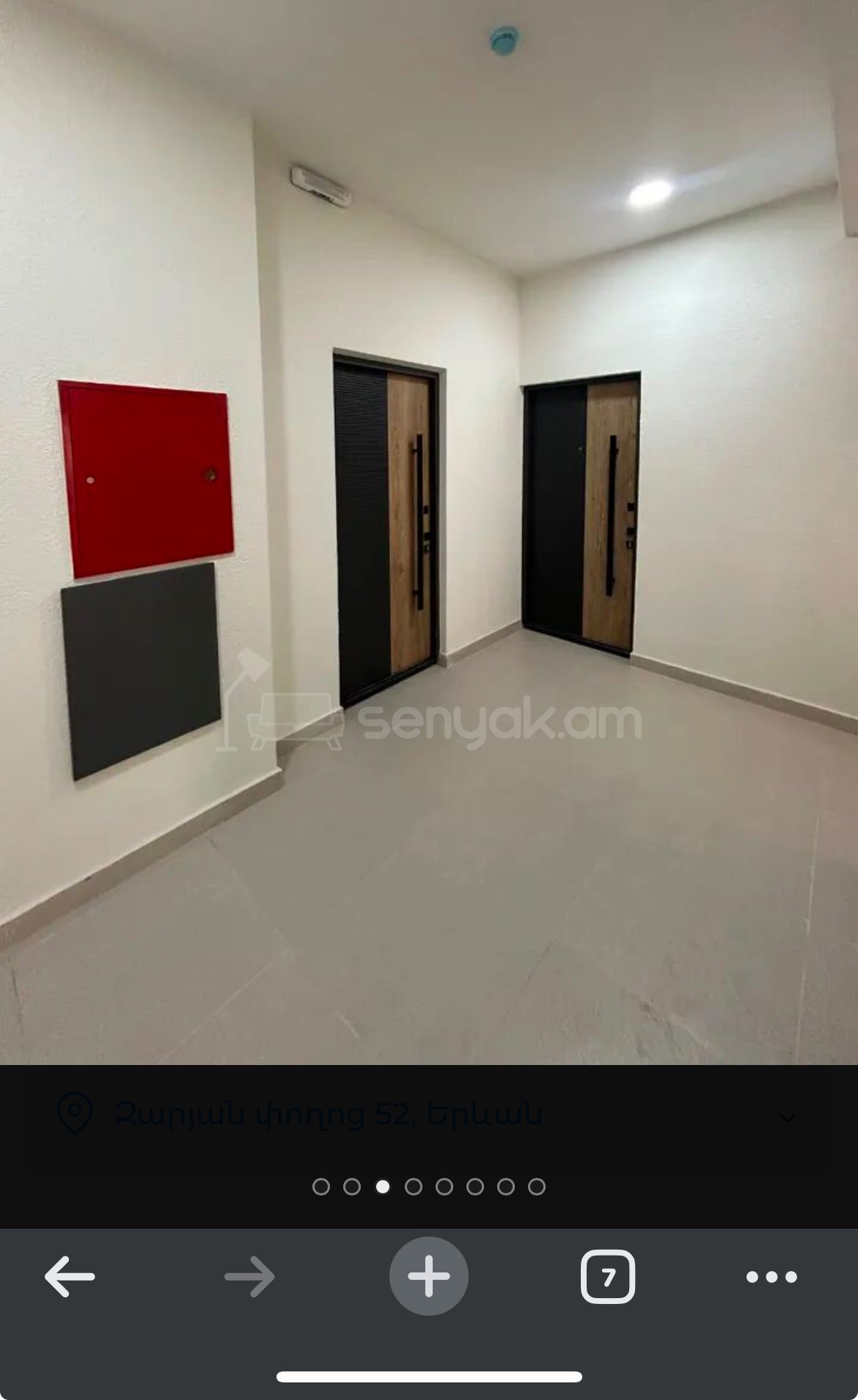 2 Սենյականոց Բնակարան Նորակառույցում, 65քմ, 4/6 հարկ, Զրոյական Վիճակում