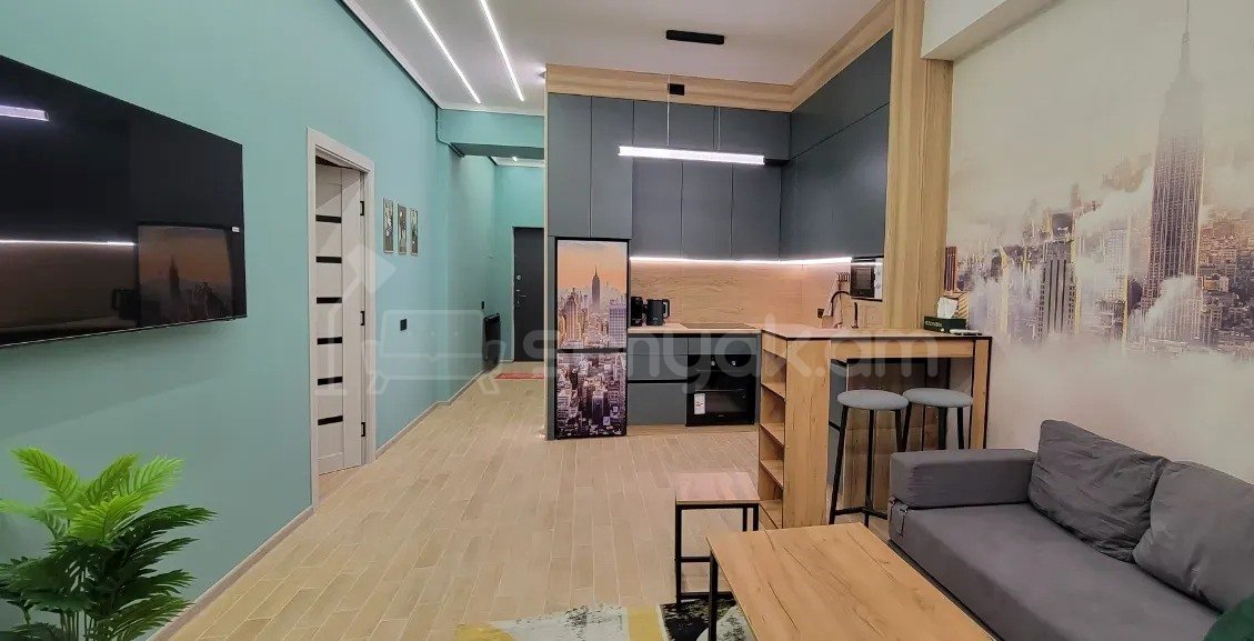 2 Սենյականոց Բնակարան Նորակառույցում, 57քմ, 7/14 հարկ, Դիզայներական Վերանորոգված, Կահավորված, Արևկող