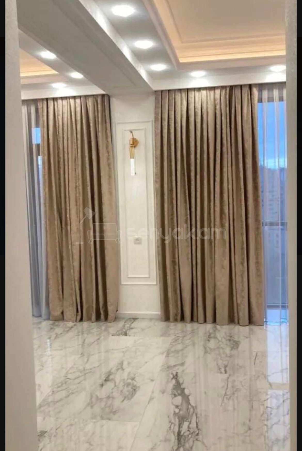 3 Սենյականոց Բնակարան Նորակառույցում, 110քմ, 14/18 հարկ, Կապիտալ Վերանորոգված