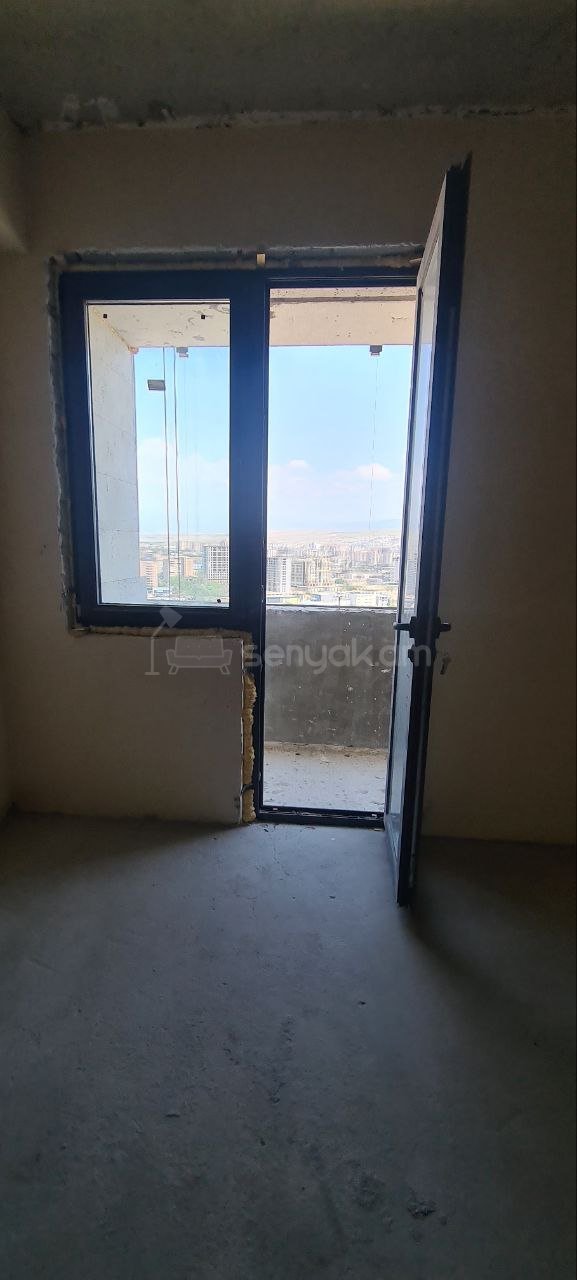 2 Սենյականոց Բնակարան Նորակառույցում, 58քմ, 16/18 հարկ, Զրոյական Վիճակում