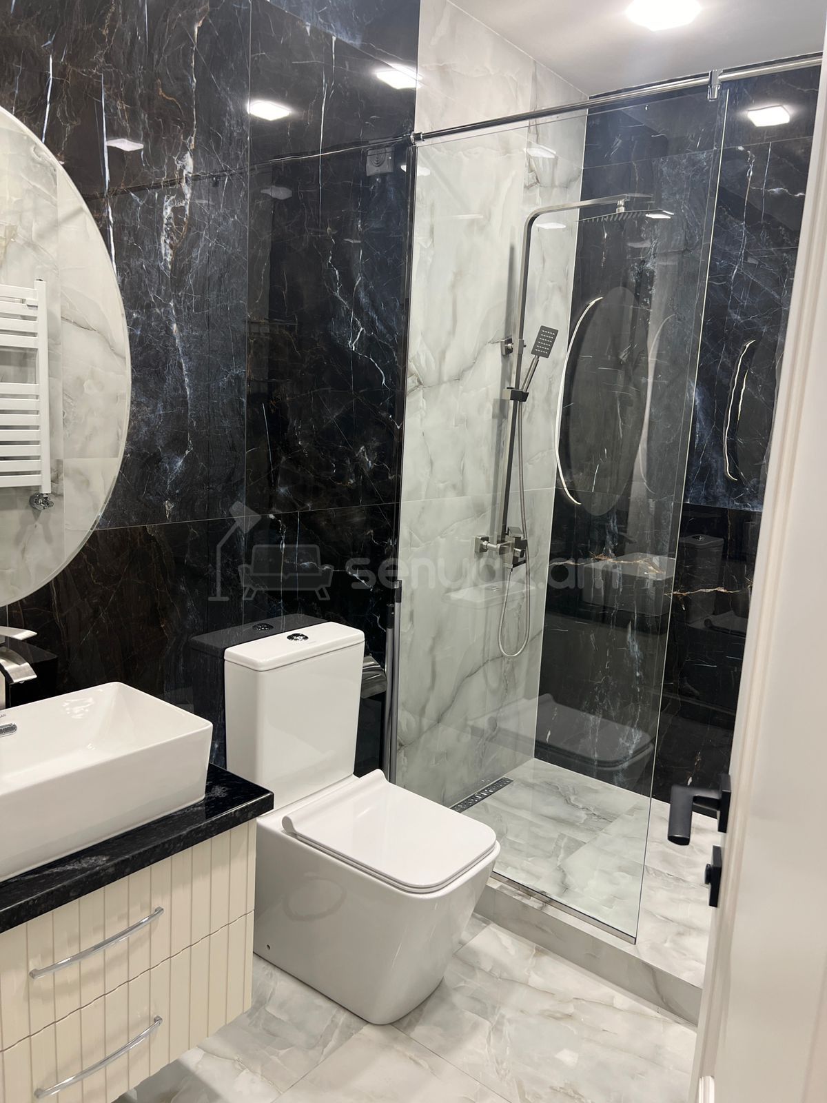 2 Սենյականոց Բնակարան Նորակառույցում, 57քմ, 11/16 հարկ, Դիզայներական Վերանորոգված