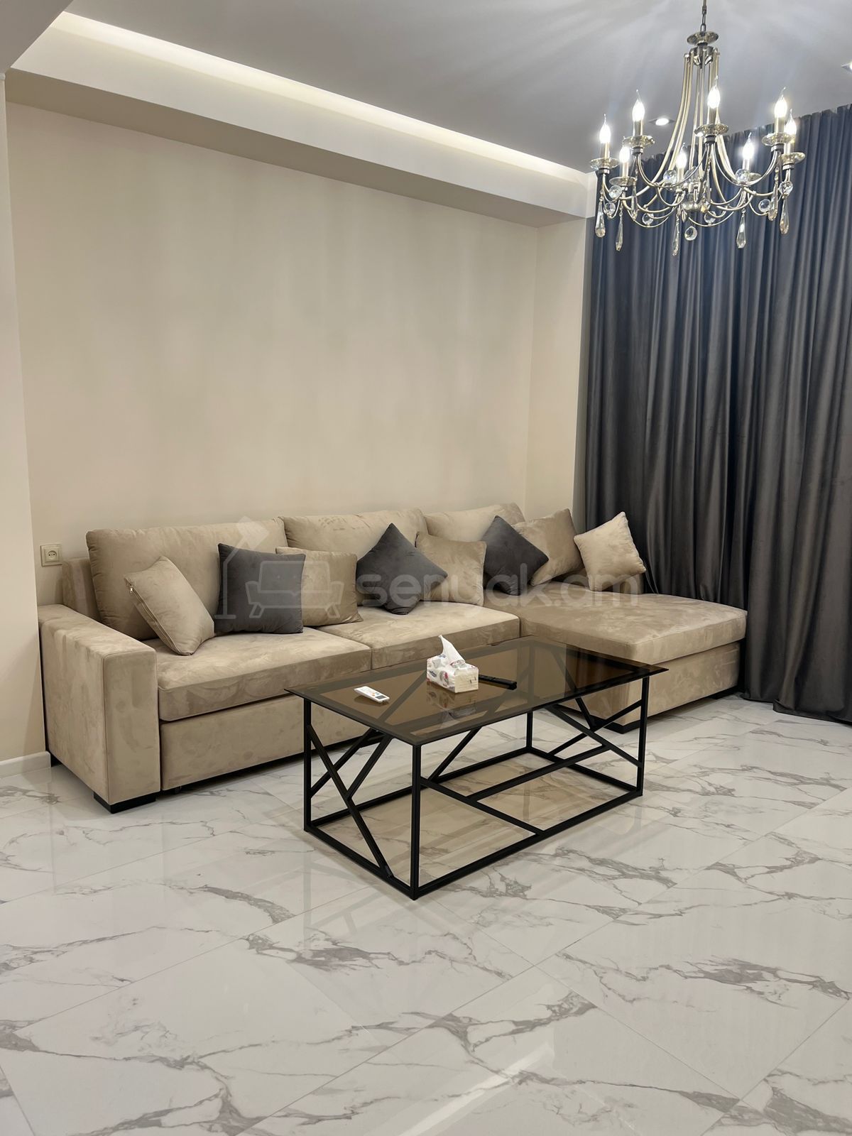 2 Սենյականոց Բնակարան Նորակառույցում, 57քմ, 11/16 հարկ, Դիզայներական Վերանորոգված