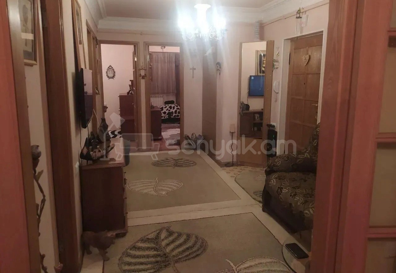 3 Սենյականոց Բնակարան, 77քմ, 3/9 հարկ, Նորմալ Վիճակում