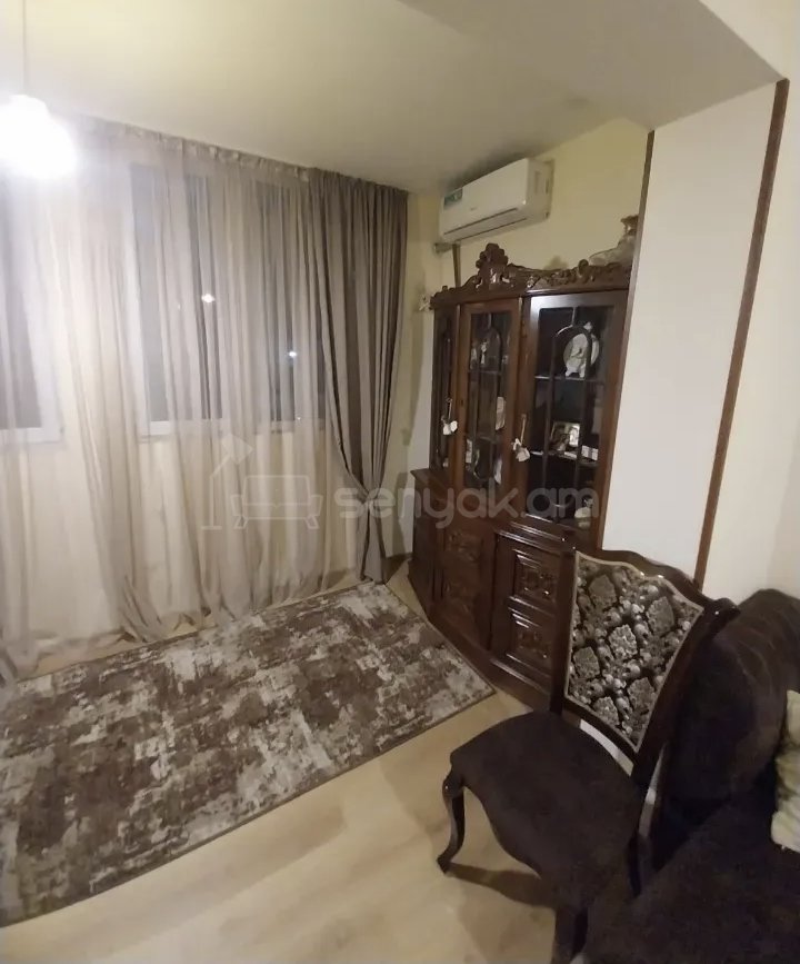 2 Սենյականոց Բնակարան Քարե Շենքում, 44քմ, 3/12 հարկ, Կապիտալ Վերանորոգված, Կահավորված, Արևկող