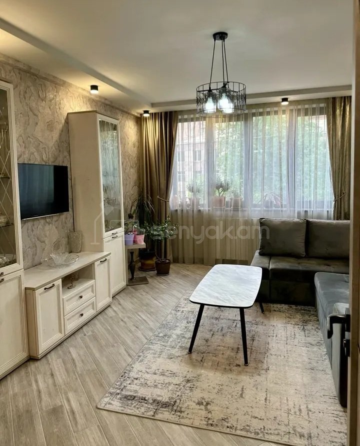 2 Սենյականոց Բնակարան, 65քմ, 3/9 հարկ, Կապիտալ Վերանորոգված