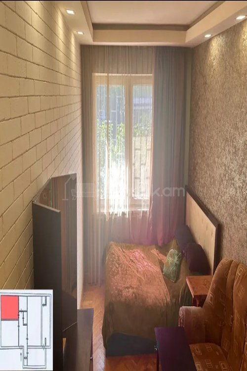 3 Սենյականոց Բնակարան, 75քմ, 1/9 հարկ, Կոսմետիկ Վերանորոգված