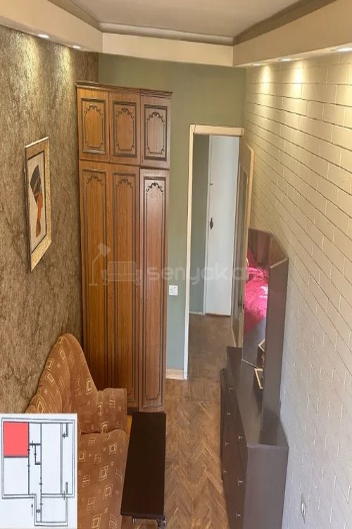 3 Սենյականոց Բնակարան, 75քմ, 1/9 հարկ, Կոսմետիկ Վերանորոգված