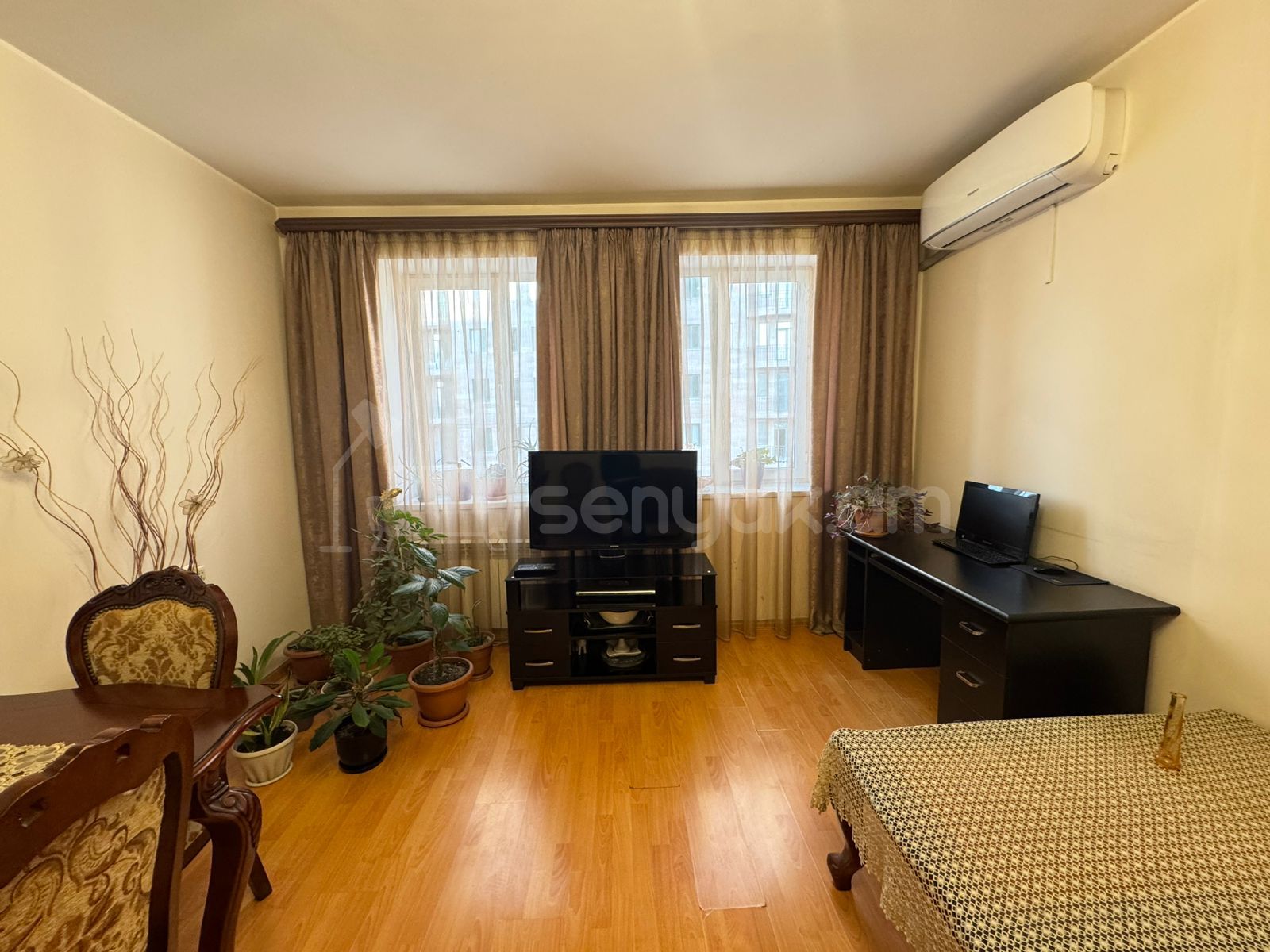 3 Սենյականոց Բնակարան Նորակառույցում, 87քմ, 9/13 հարկ, Կապիտալ Վերանորոգված