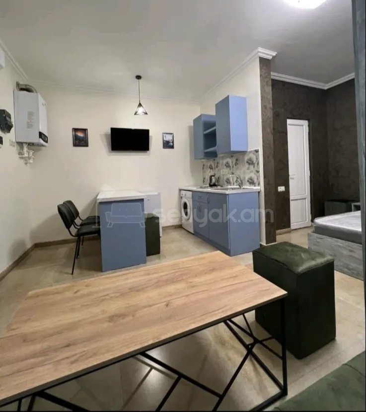 1 Սենյականոց Բնակարան Քարե Շենքում, 40քմ, 1/1 հարկ, Նորմալ Վիճակում, Կահավորված