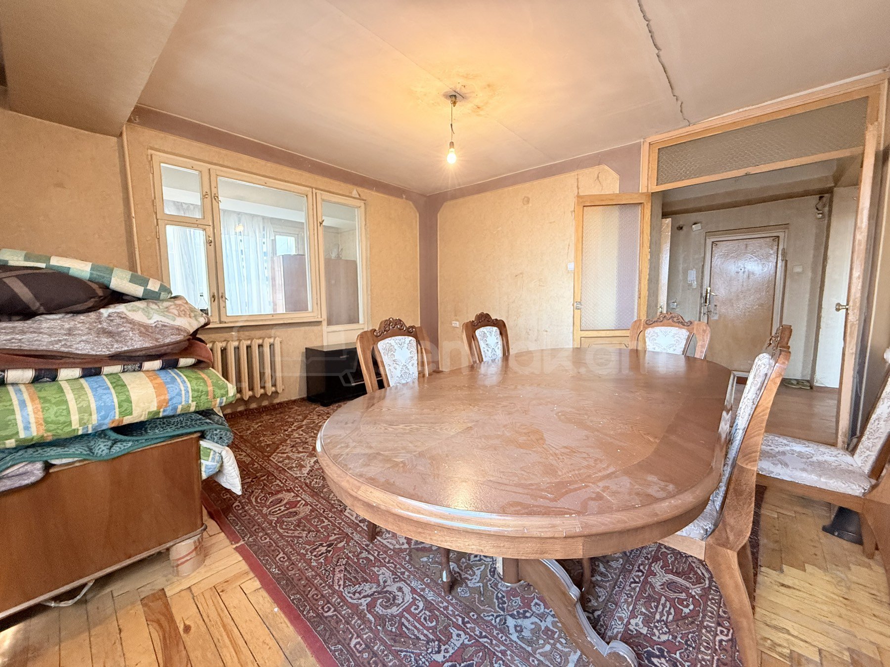 2 Սենյականոց Բնակարան, 63քմ, 3/14 հարկ, Պետական Վիճակում