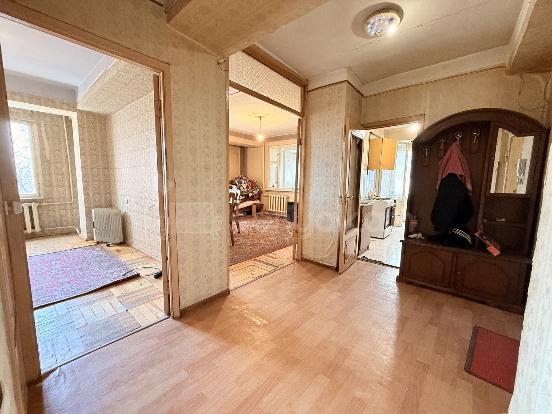 2 Սենյականոց Բնակարան, 63քմ, 3/14 հարկ, Պետական Վիճակում