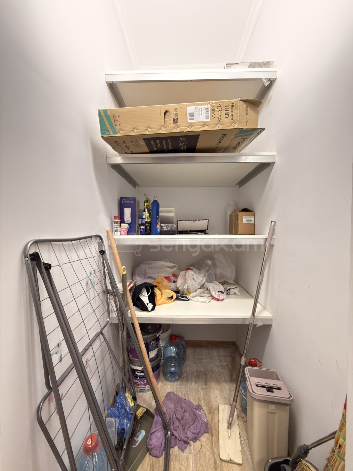 3 Սենյականոց Բնակարան Նորակառույցում, 78քմ, 17/17 հարկ, Կապիտալ Վերանորոգված