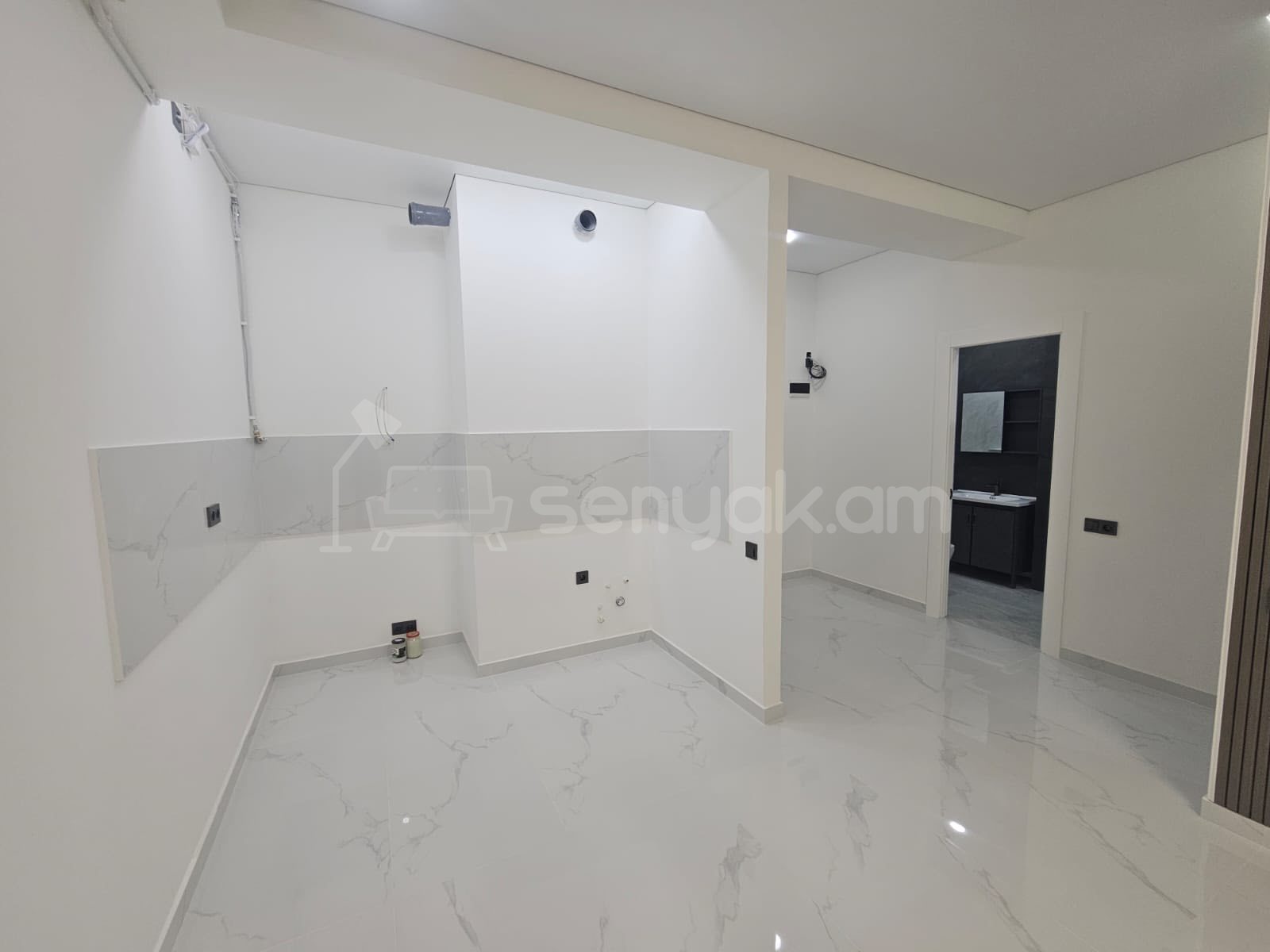 2 Սենյականոց Բնակարան Նորակառույցում, 54քմ, 13/14 հարկ, Կապիտալ Վերանորոգված