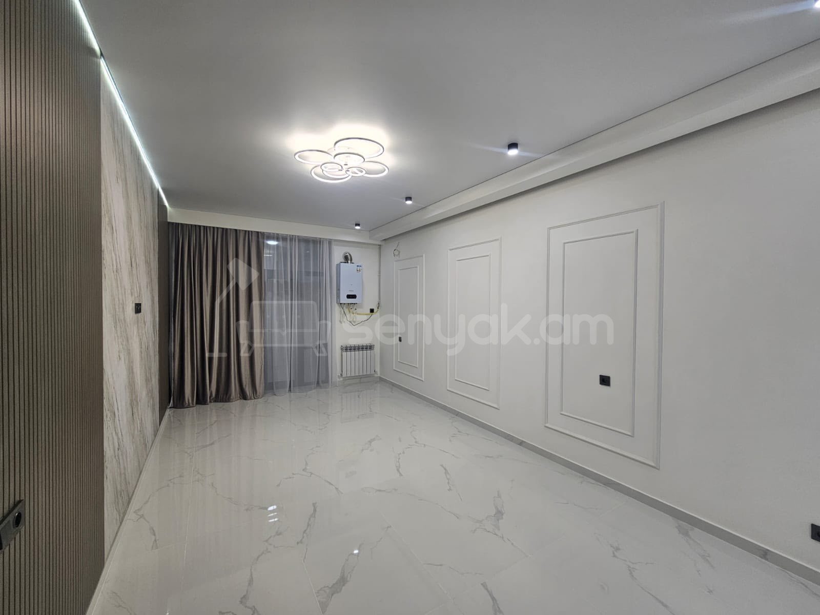 2 Սենյականոց Բնակարան Նորակառույցում, 54քմ, 13/14 հարկ, Կապիտալ Վերանորոգված