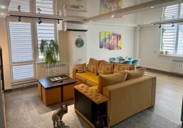 3 Սենյականոց Բնակարան Նորակառույցում, 115քմ, 20/20 հարկ, Դիզայներական Վերանորոգված