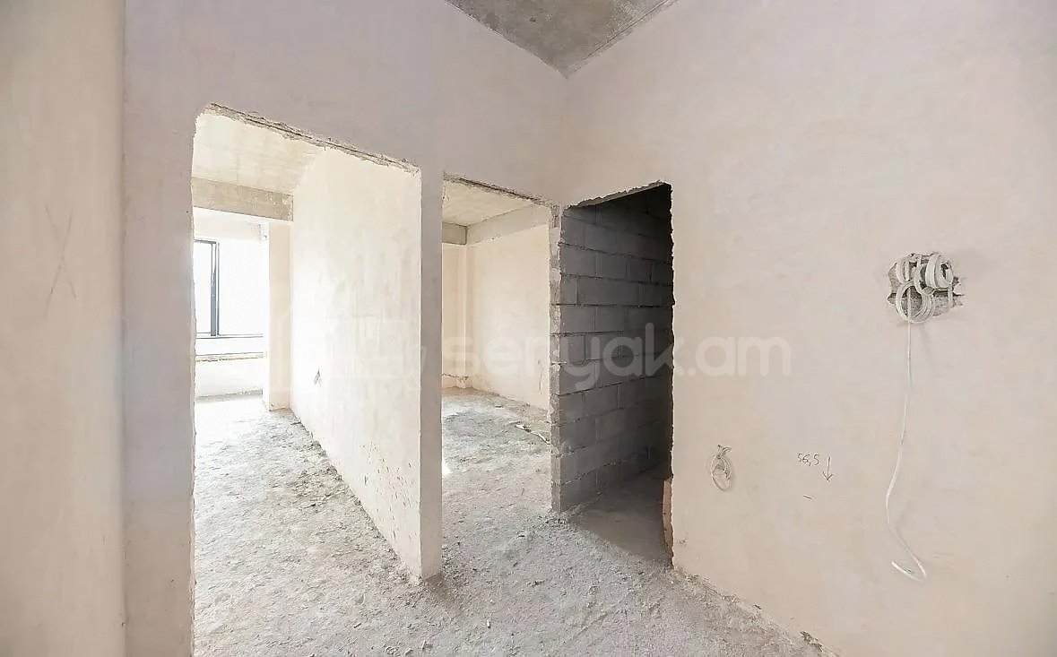 2 Սենյականոց Բնակարան Նորակառույցում, 55քմ, 3/14 հարկ, Զրոյական Վիճակում