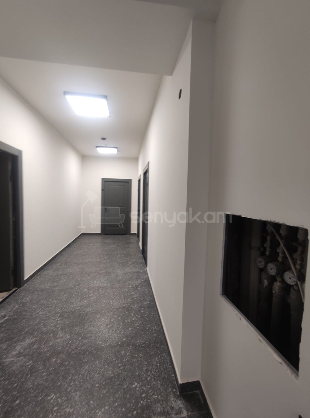 2 Սենյականոց Բնակարան Նորակառույցում, 47քմ, 5/5 հարկ, Զրոյական Վիճակում