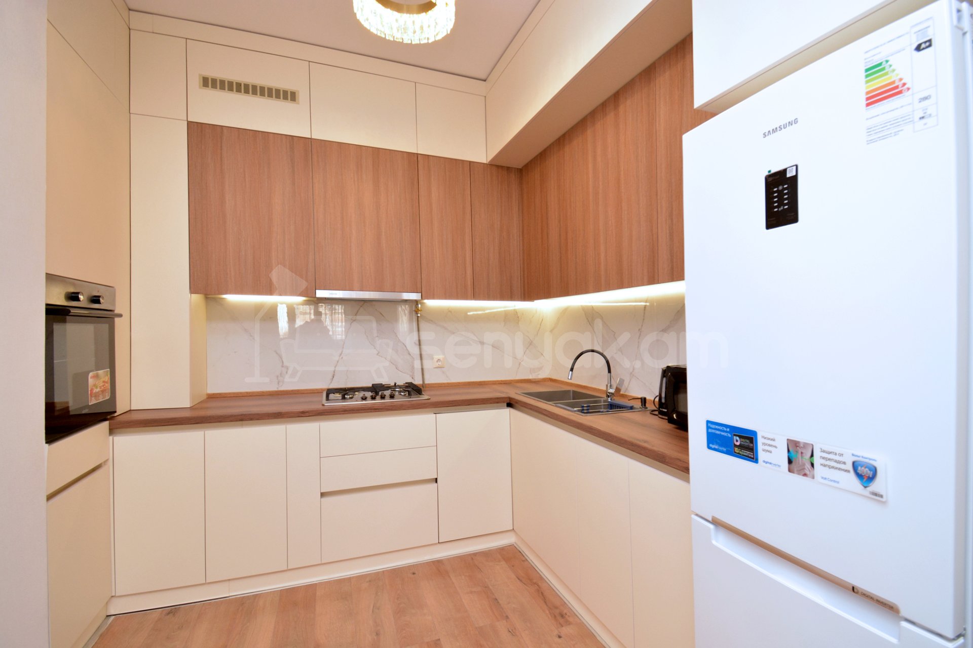 2 Սենյականոց Բնակարան Նորակառույցում, 72քմ, 7/18 հարկ, Դիզայներական Վերանորոգված, Կահավորված