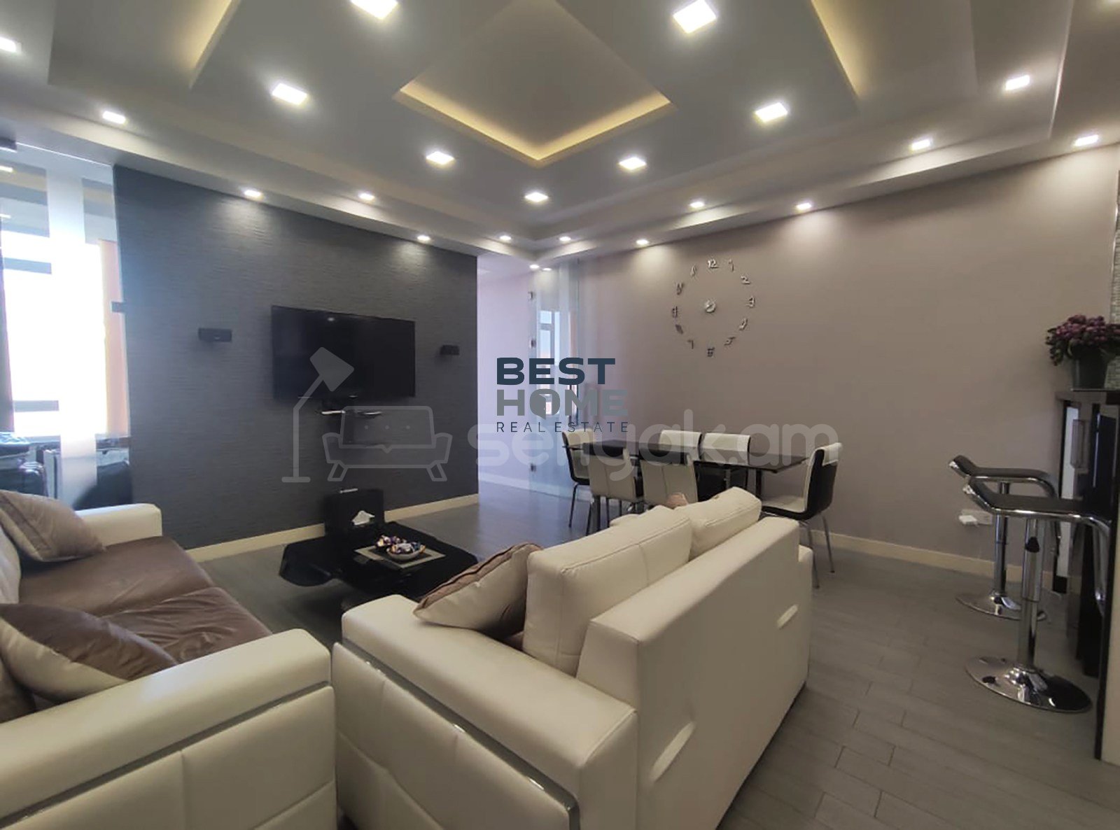 2 Սենյականոց Բնակարան Նորակառույցում, 55քմ, 9/10 հարկ, Դիզայներական Վերանորոգված