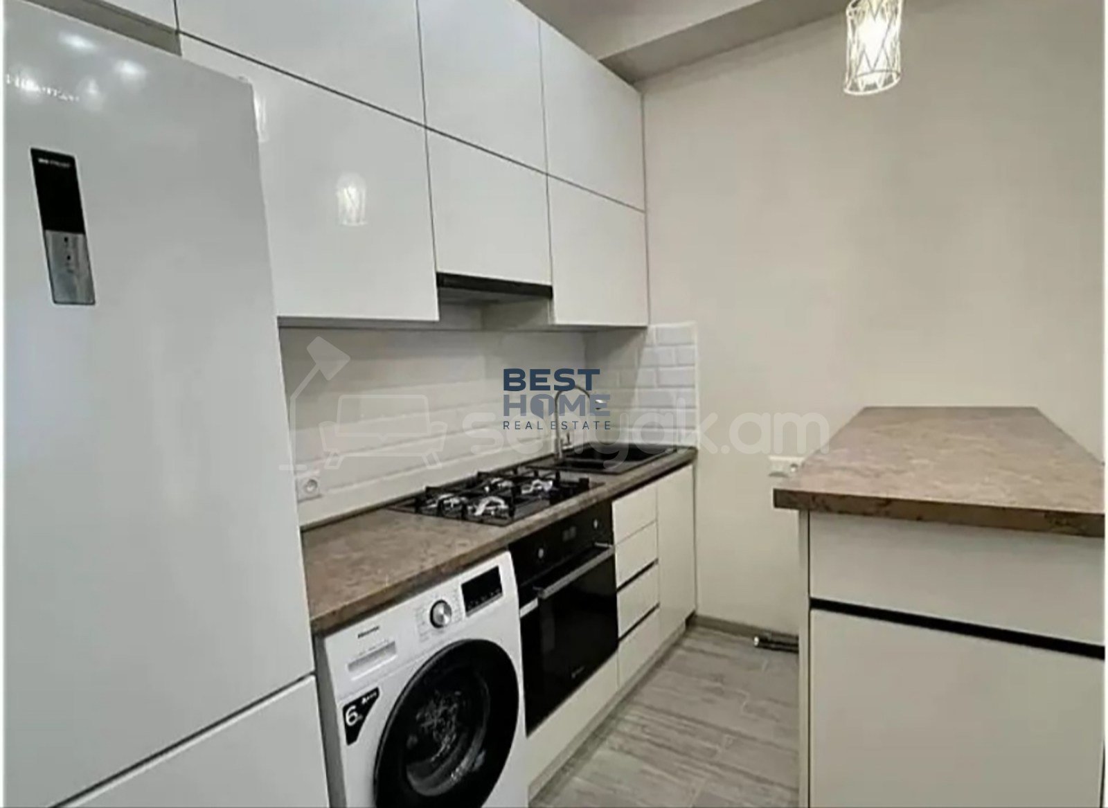 2 Սենյականոց Բնակարան Նորակառույցում, 44քմ, 17/20 հարկ, Դիզայներական Վերանորոգված