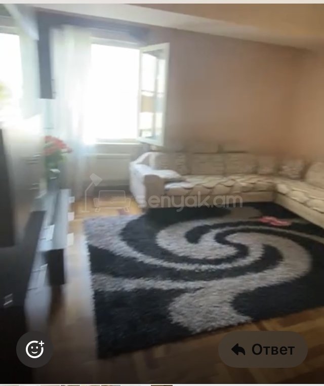 2 Սենյականոց Բնակարան Քարե Շենքում, 67քմ, 3/9 հարկ, Կապիտալ Վերանորոգված