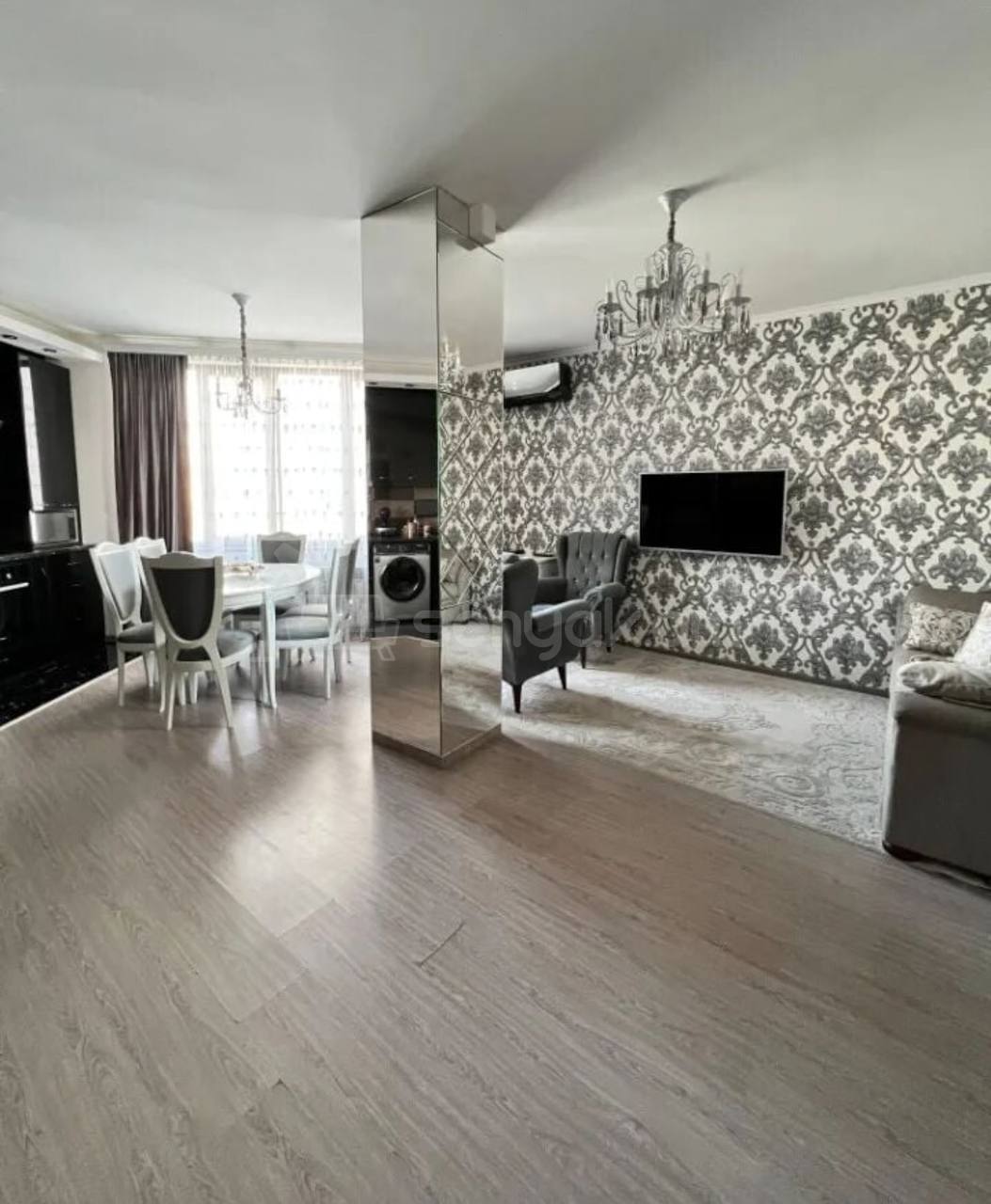 2 Սենյականոց Բնակարան, 52քմ, 8/12 հարկ, Դիզայներական Վերանորոգված