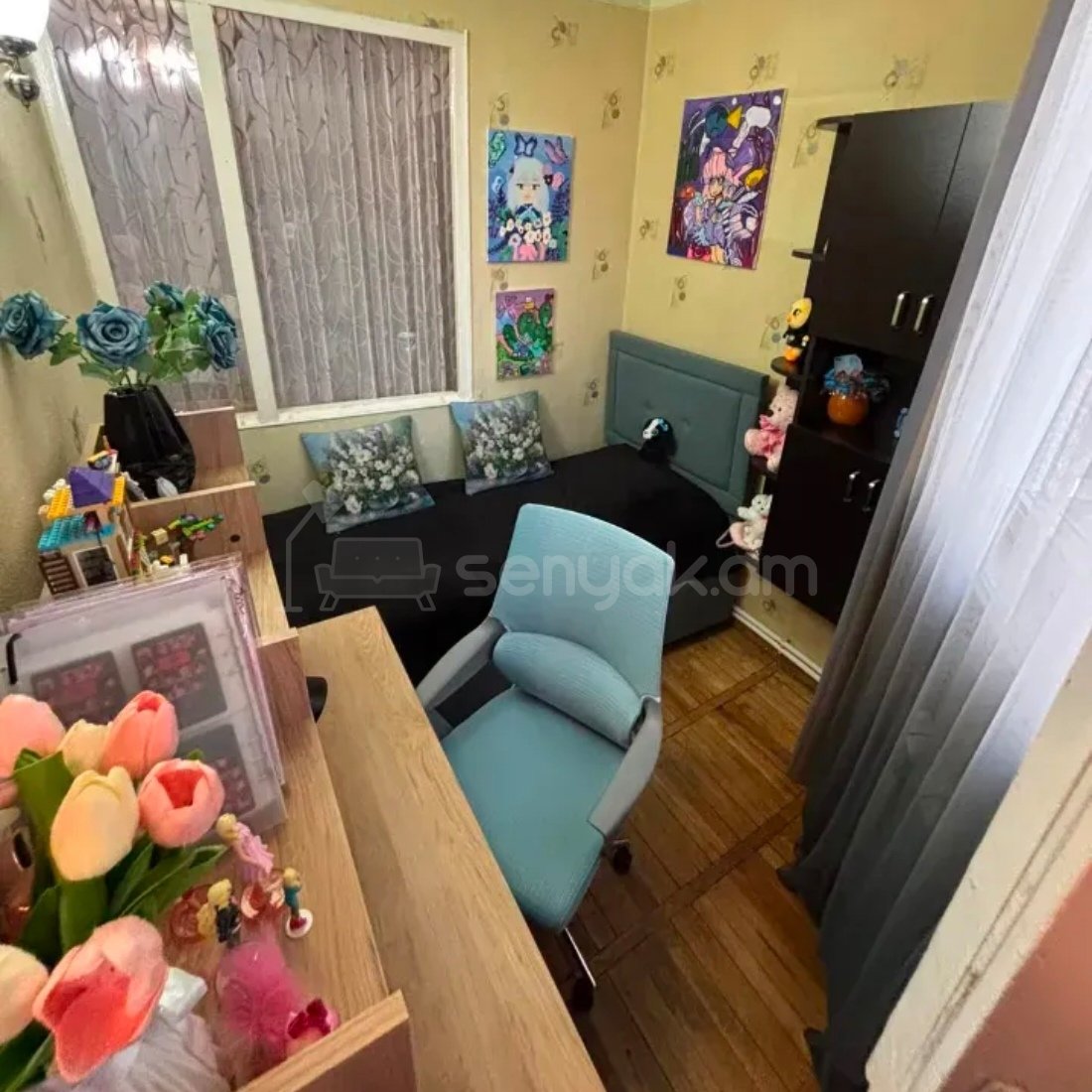 2 Սենյականոց Բնակարան, 41քմ, 3/16 հարկ, Կոսմետիկ Վերանորոգված