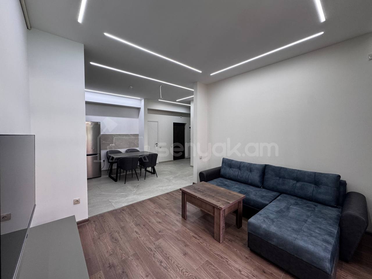 2 Սենյականոց Բնակարան Նորակառույցում, 58քմ, 10/12 հարկ, Կապիտալ Վերանորոգված