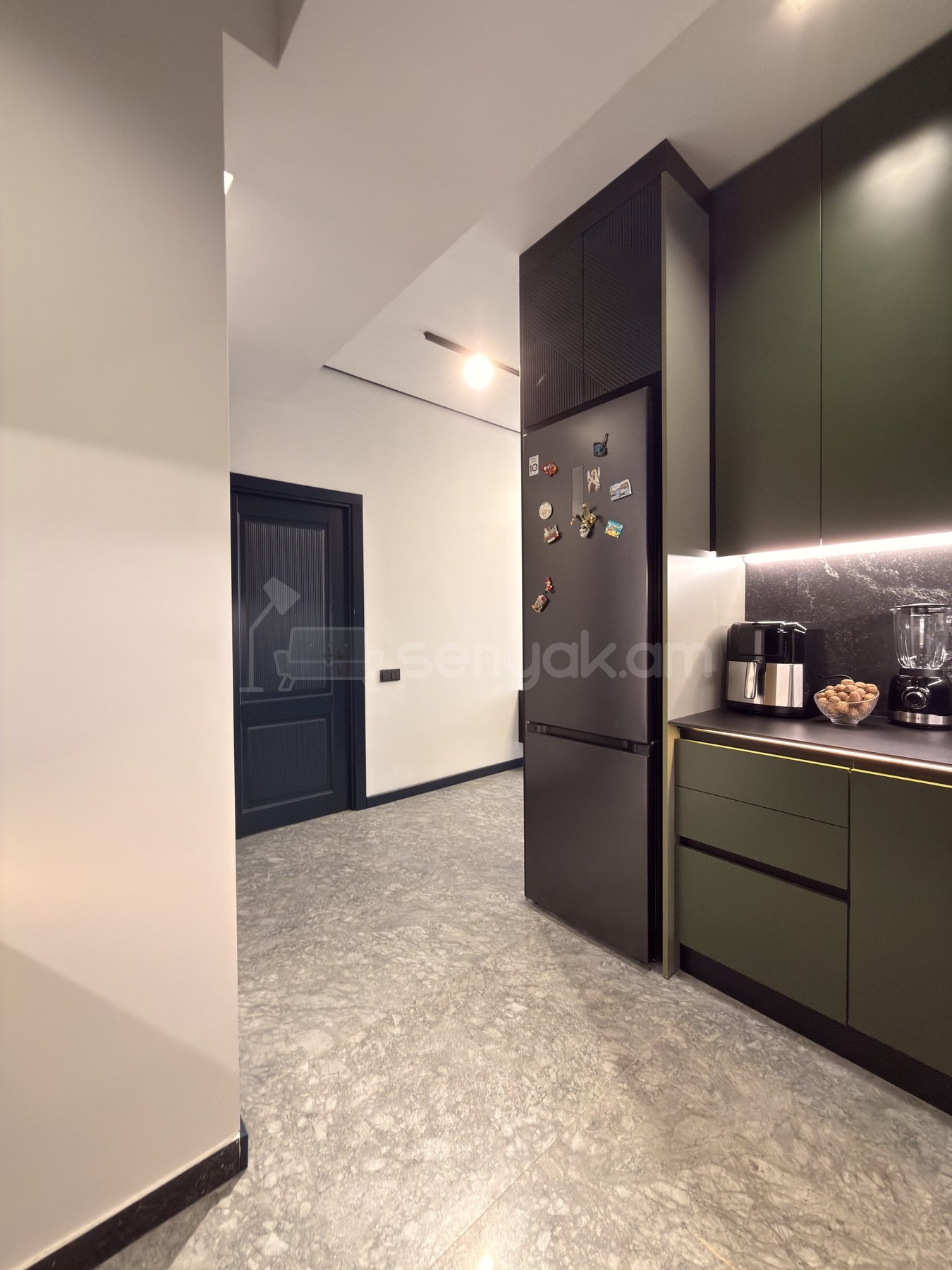 2 Սենյականոց Բնակարան Նորակառույցում, 58քմ, 8/16 հարկ, Դիզայներական Վերանորոգված