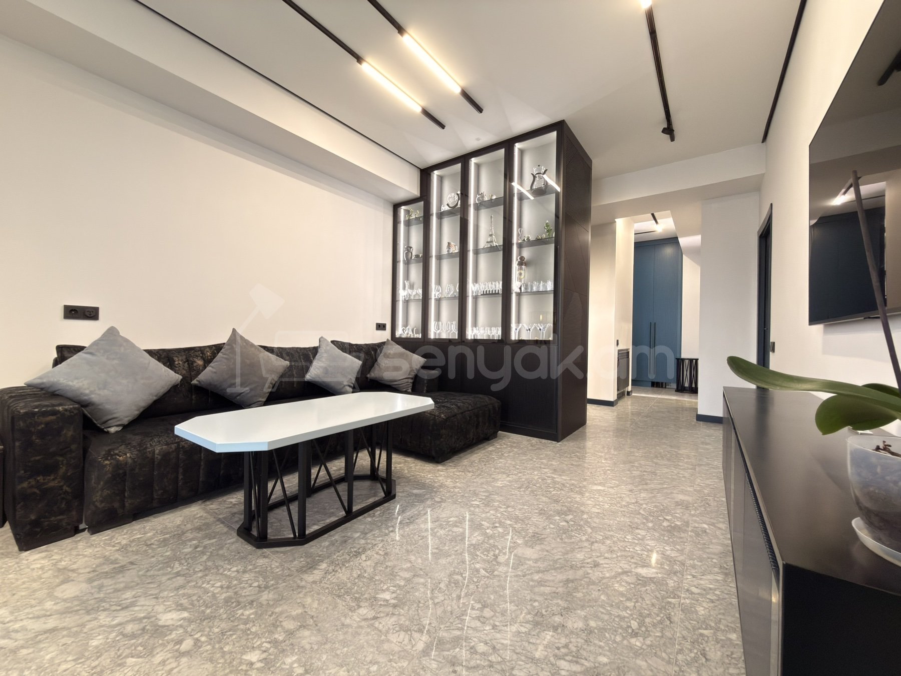 2 Սենյականոց Բնակարան Նորակառույցում, 58քմ, 8/16 հարկ, Դիզայներական Վերանորոգված