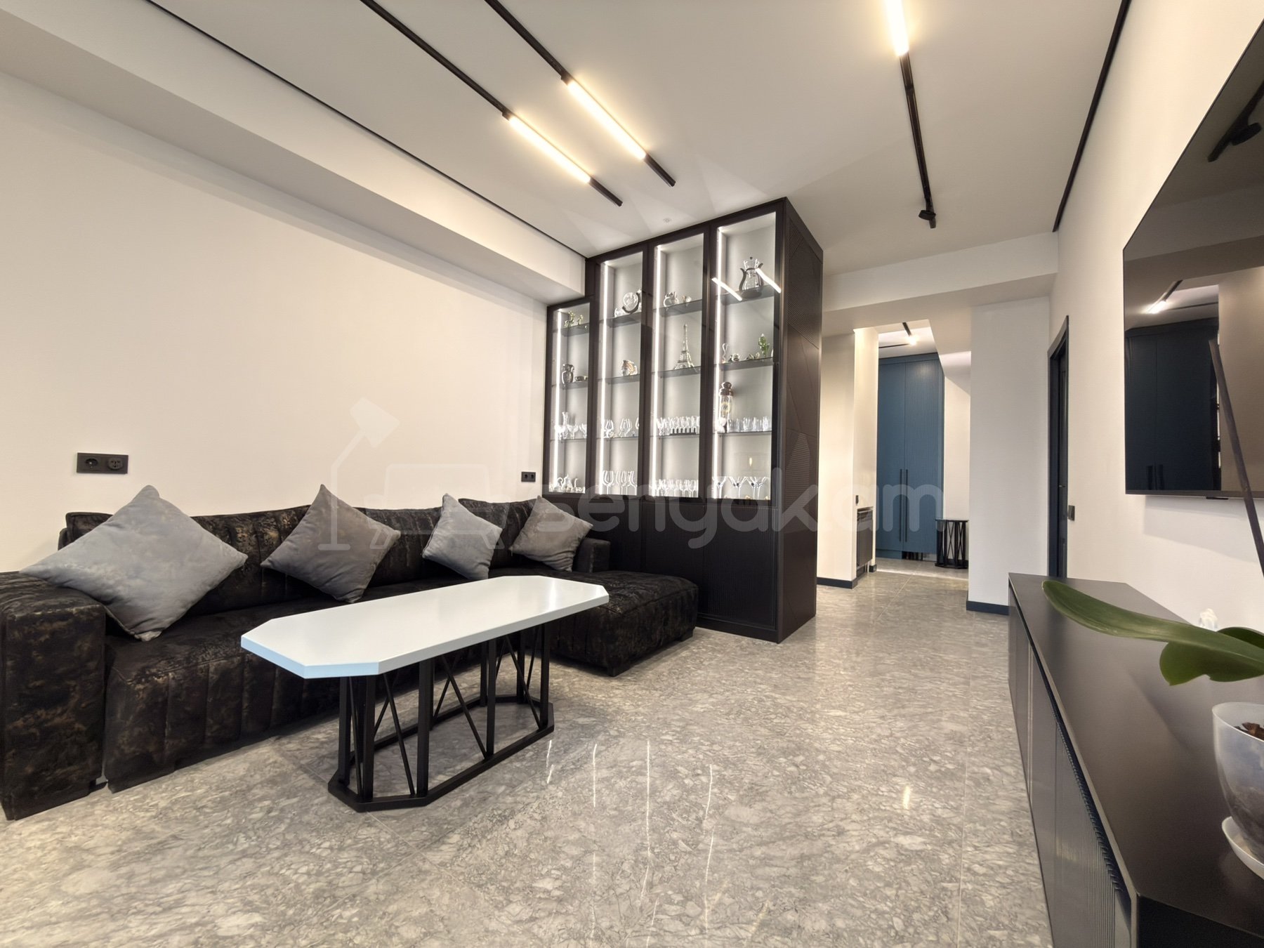 2 Սենյականոց Բնակարան Նորակառույցում, 58քմ, 8/16 հարկ, Դիզայներական Վերանորոգված