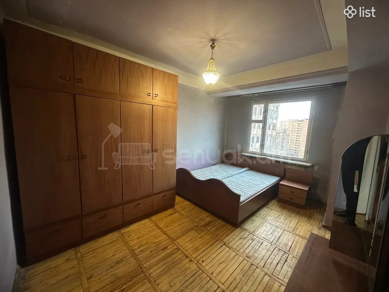 2 Սենյականոց Բնակարան, 65քմ, 2/14 հարկ, Նորմալ Վիճակում, Մասամբ Կահավորված