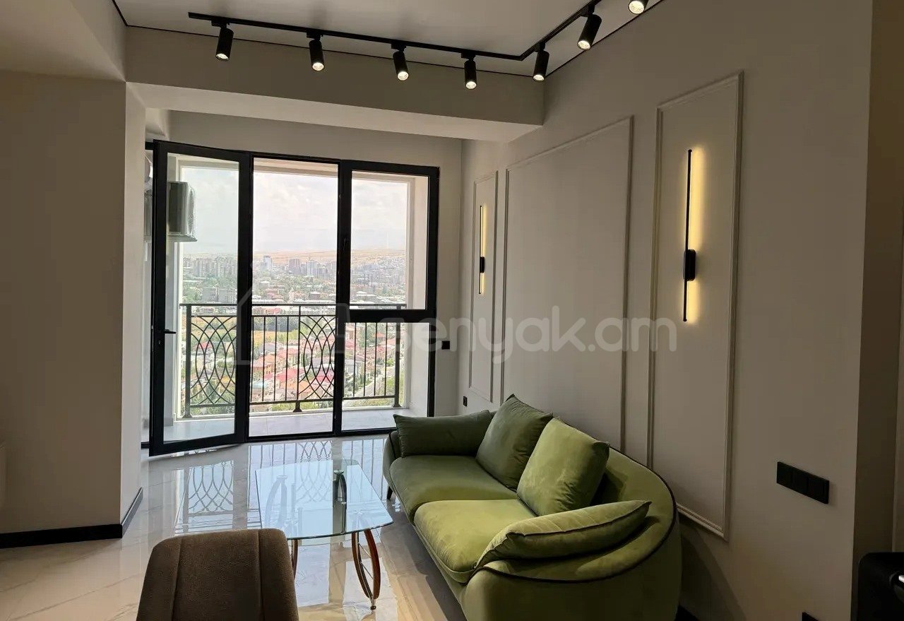 2 Սենյականոց Բնակարան Նորակառույցում, 52քմ, 14/16 հարկ, Կապիտալ Վերանորոգված