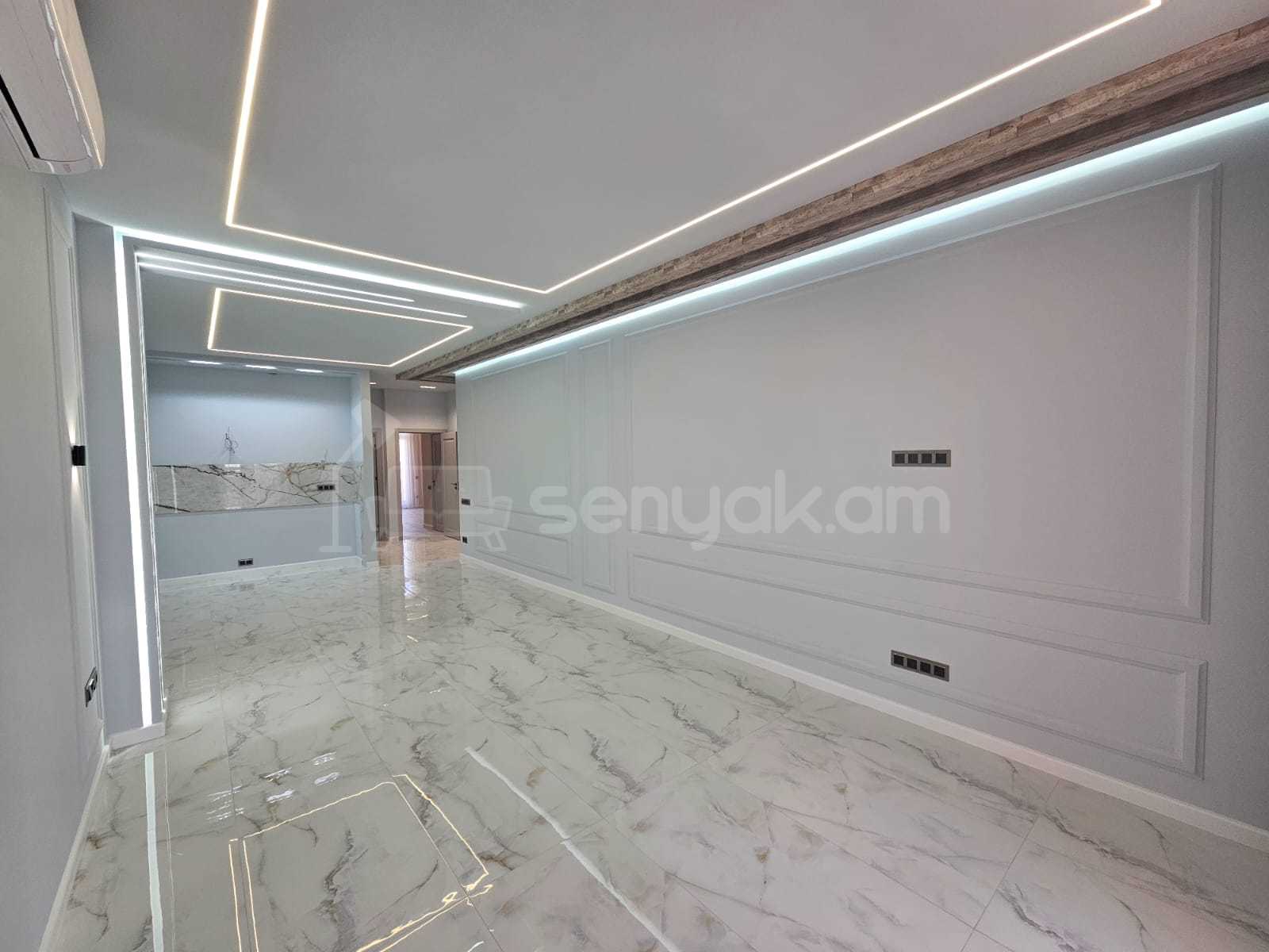 3 Սենյականոց Բնակարան Նորակառույցում, 90քմ, 13/13 հարկ, Դիզայներական Վերանորոգված