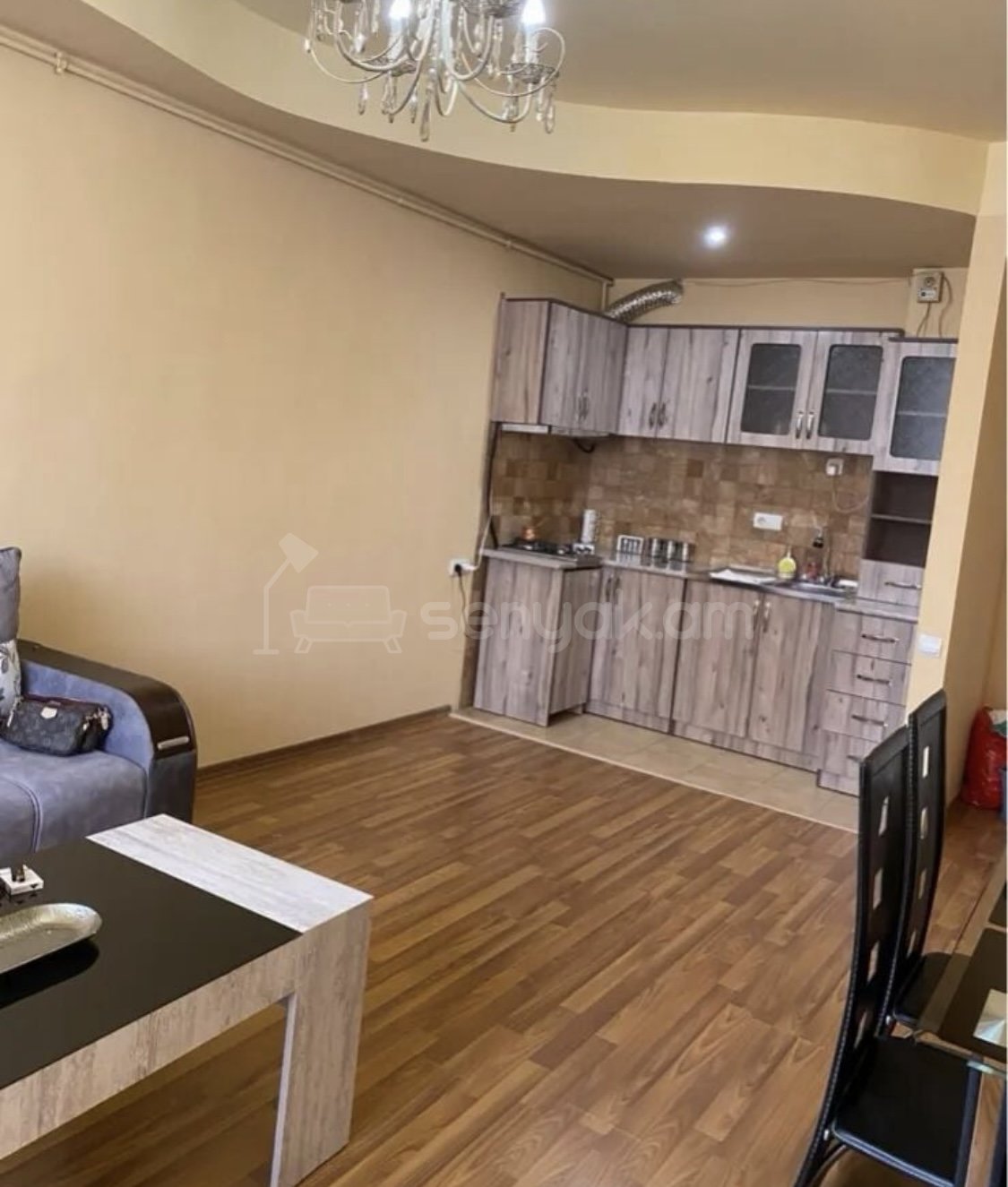 2 Սենյականոց Բնակարան, 44քմ, 2/12 հարկ, Կապիտալ Վերանորոգված, Կահավորված