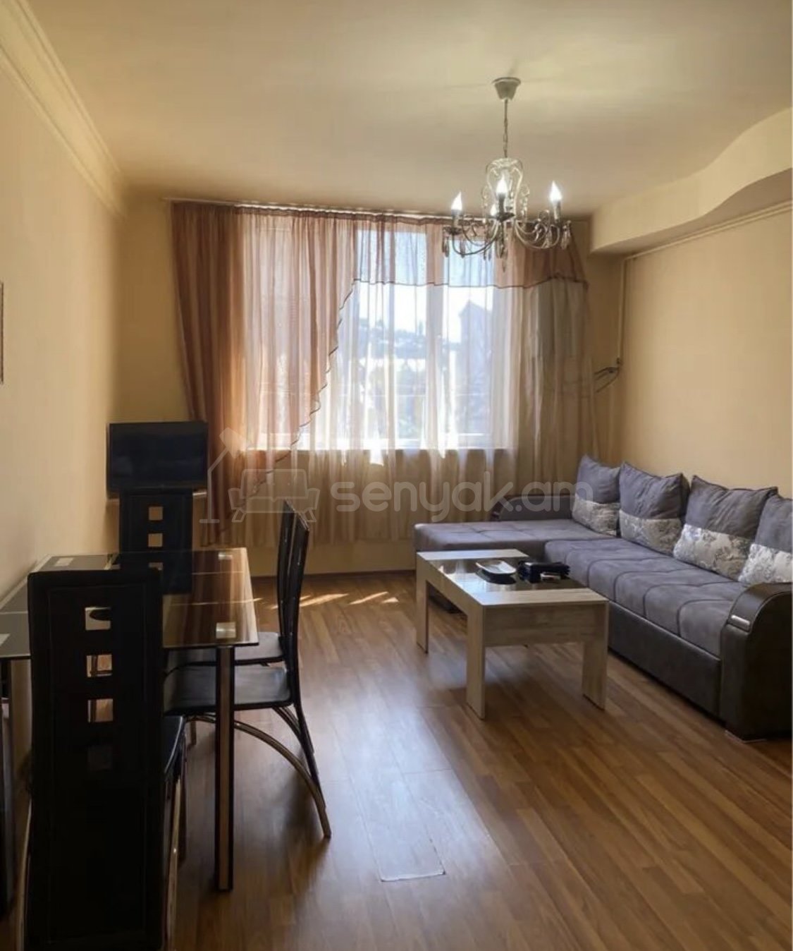 2 Սենյականոց Բնակարան, 44քմ, 2/12 հարկ, Կապիտալ Վերանորոգված, Կահավորված