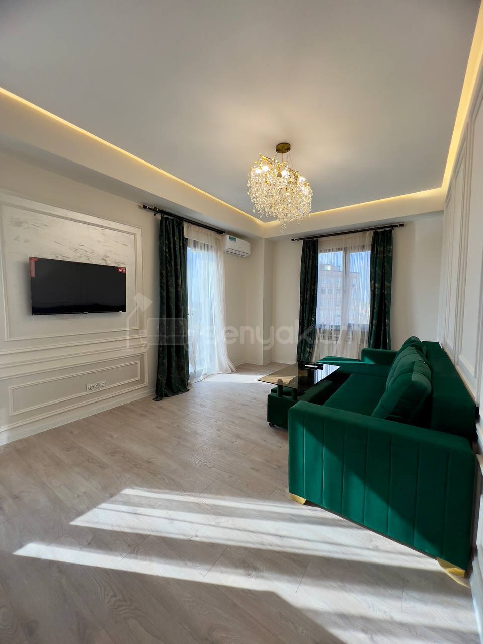 3 Սենյականոց Բնակարան Նորակառույցում, 76քմ, 11/12 հարկ, Դիզայներական Վերանորոգված, Կահավորված